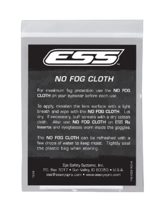 ESS No-Fog Cloth (25 pack)