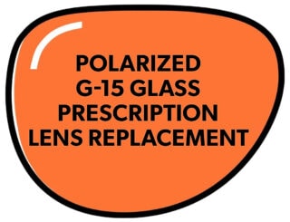 Polarized G-15 Glass Prescription Lens Replacement