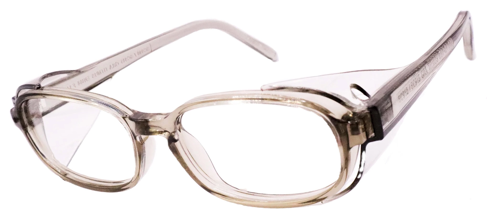 Titmus SC910 Prescription Safety Glasses, angle left, Gray