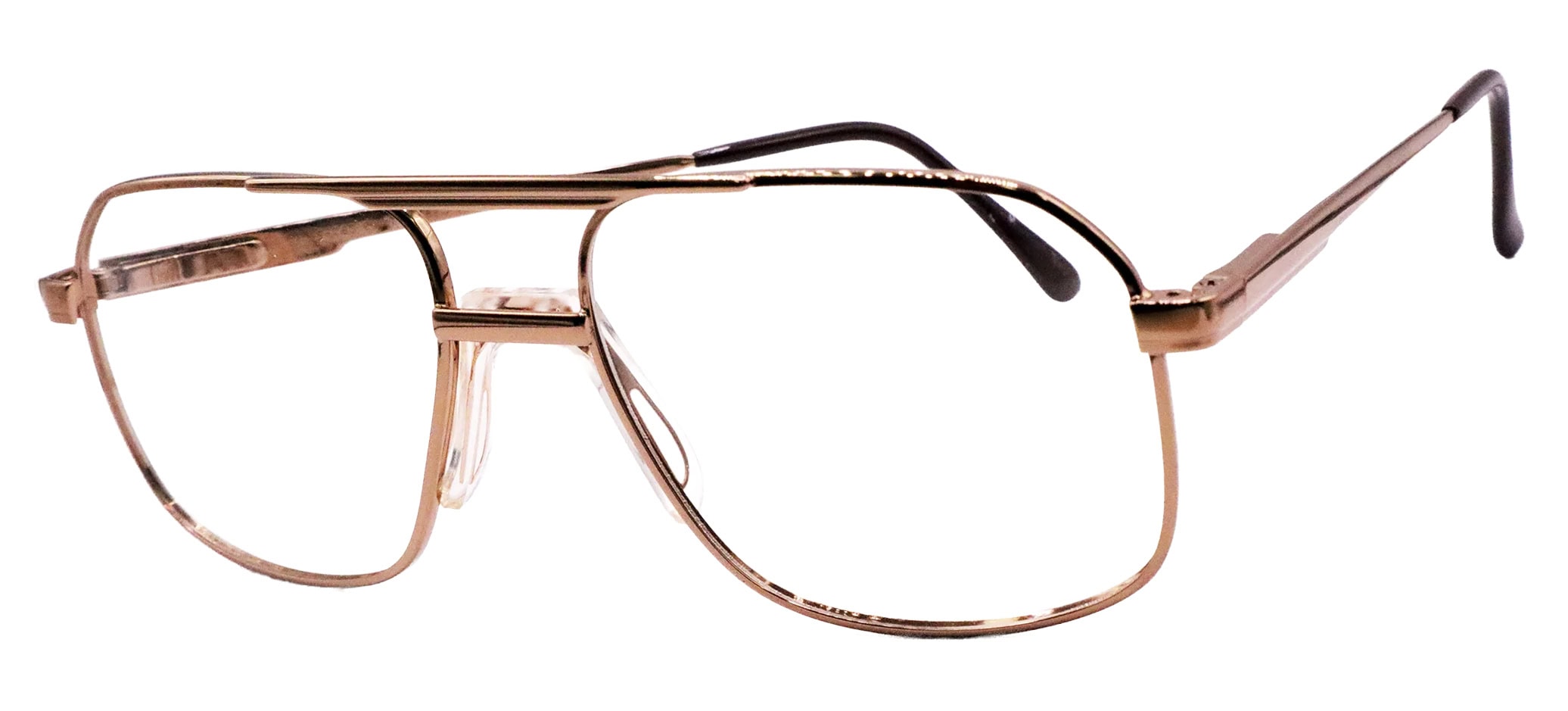 Titmus PC250SWA Prescription Safety Glasses, angle left, Brown