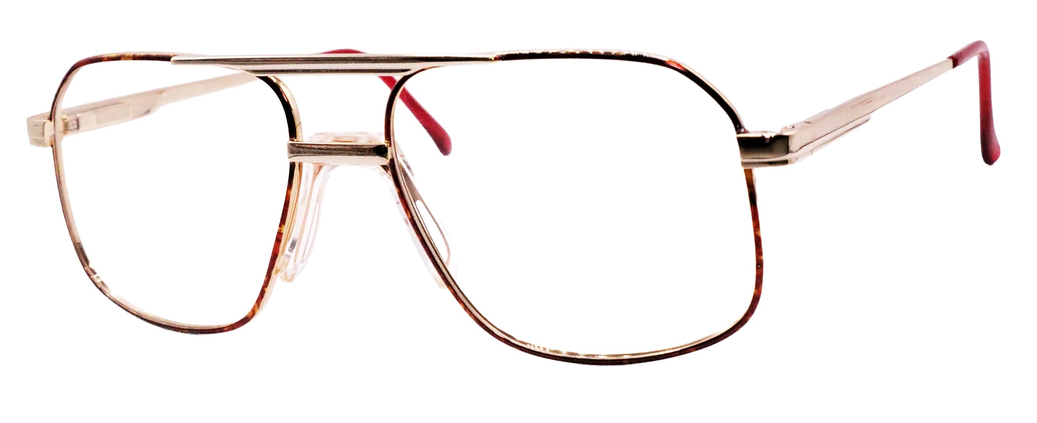 Titmus PC250SWA Prescription Safety Glasses, angle left, Tortoise