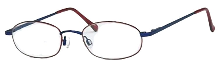 Titmus TR309S Prescription Safety Glasses, angle left, Violet