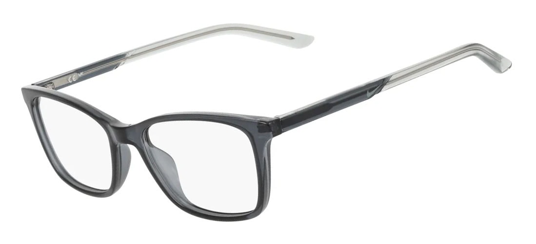 Nike 7133 Glasses, Anthracite. Angle-left.