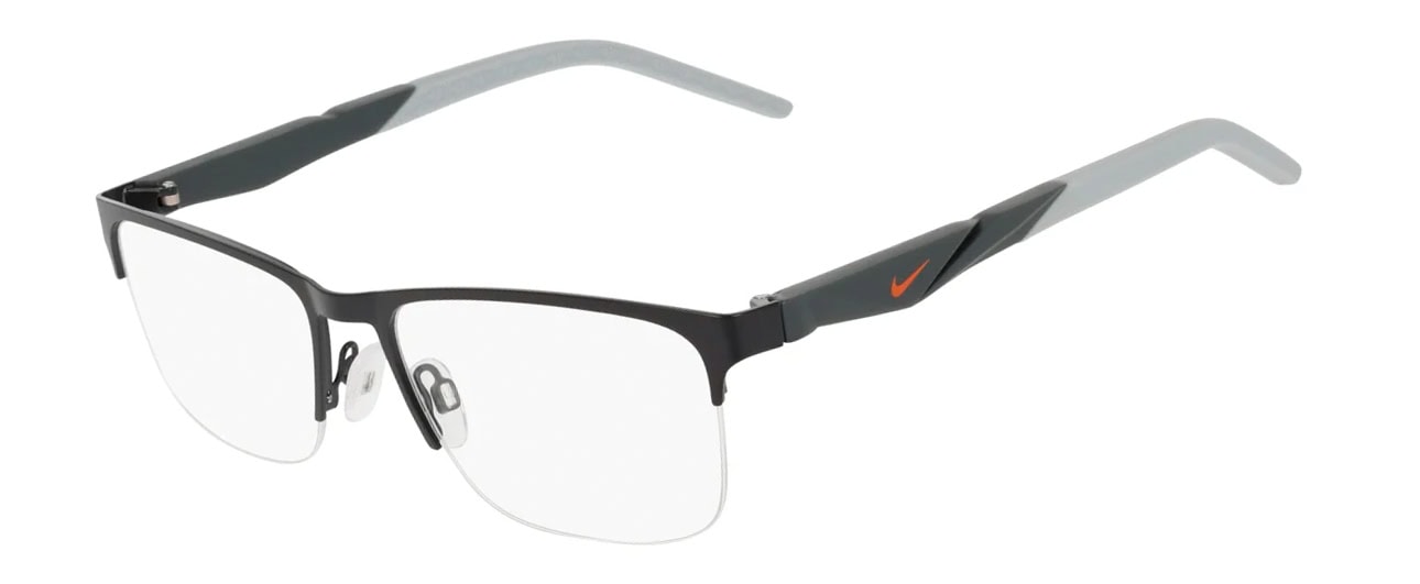 Nike 8196 Glasses, Matte Anthracite. Angle-left.